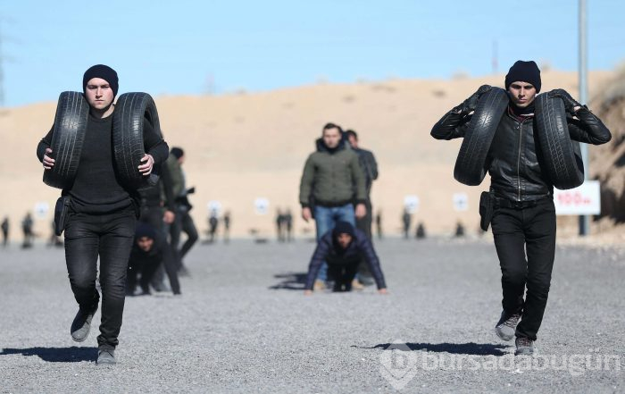 Mahalle bekçileri zorlu eğitimle göreve hazırlanıyor

