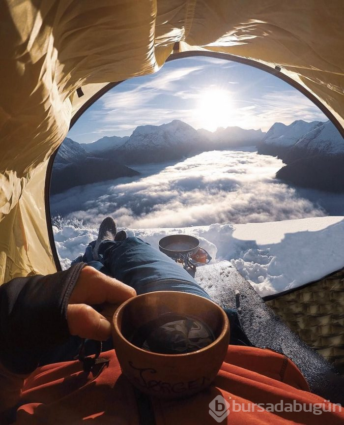 Norveçli dağcıdan çarpıcı macera ve tırmanış fotoğrafları