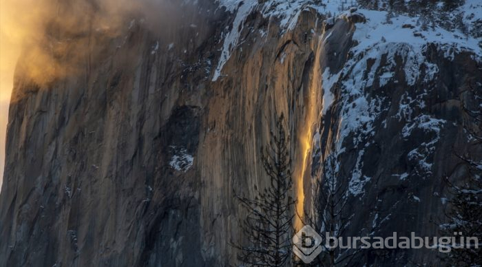 Yosemite Vadisi'nden kış manzaraları
