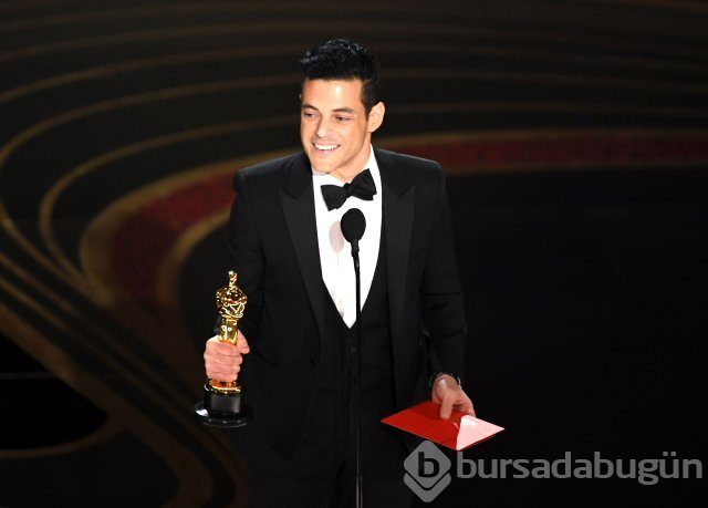 2019 Oscar Ödülleri Töreni'nde, En İyi Erkek Oyuncu Ödülünü Rami Malek Aldı
