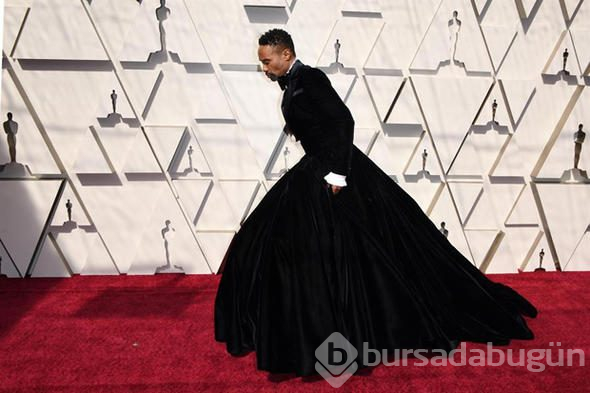 Oscar'da dikkat çeken kıyafet
