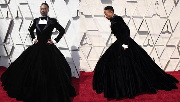Oscar'da dikkat çeken kıyafet
