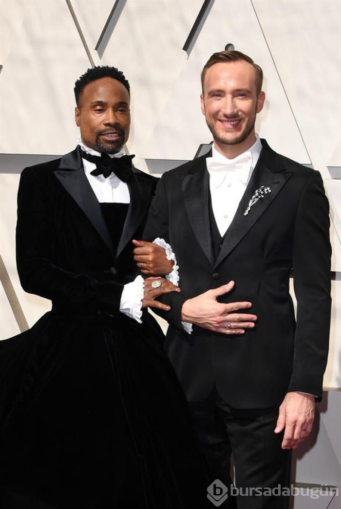 Oscar'da dikkat çeken kıyafet
