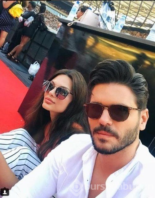 Tolgahan Sayışman'ın eşi Almeda Abazi'den hamile dansı

