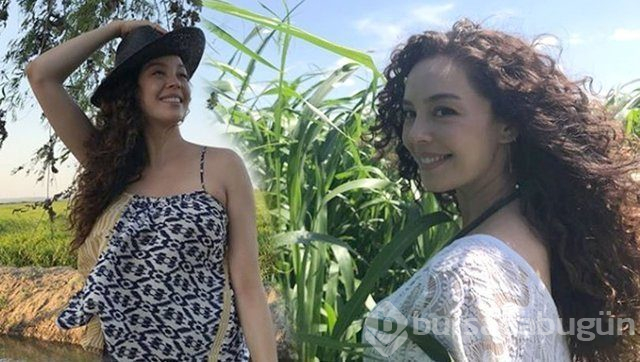 Azra Akın eşi Atakan Koru ve oğlu Demir'le poz verdi
