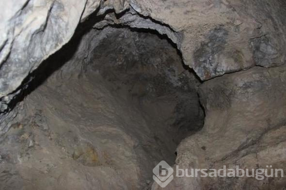 Tesadüfen keşfedilen mağarayı defineciler talan etti

