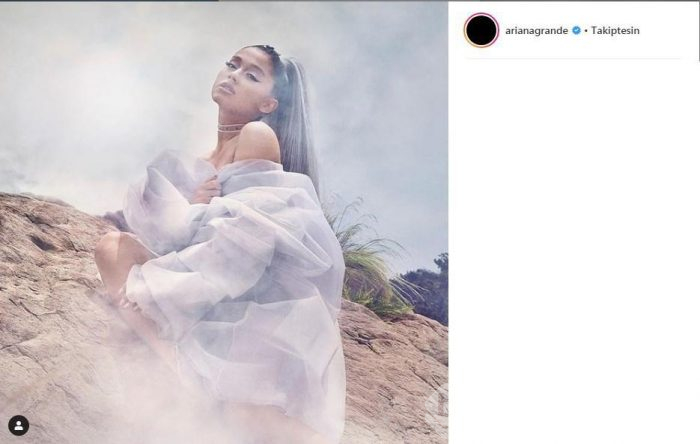 Artık Instagram'da en çok takip edilen kadın ünlü Ariana Grande
