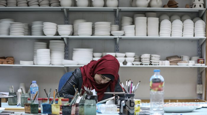 Gazze'nin "sessiz çömlek ustaları"
