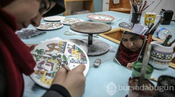 Gazze'nin "sessiz çömlek ustaları"
