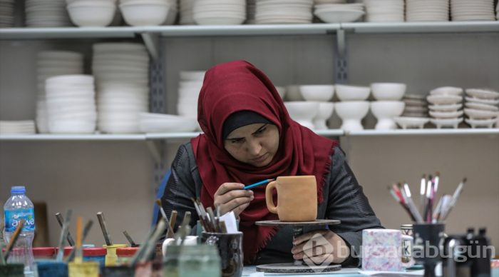 Gazze'nin "sessiz çömlek ustaları"
