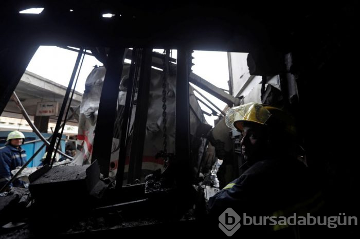Mısır'da tren istasyonunda yangın: 25 ölü