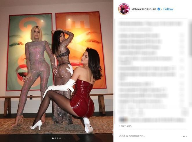 Khloe Kardashian'dan olay paylaşım!
