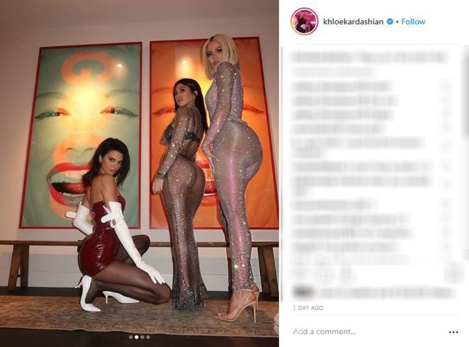 Khloe Kardashian'dan olay paylaşım!
