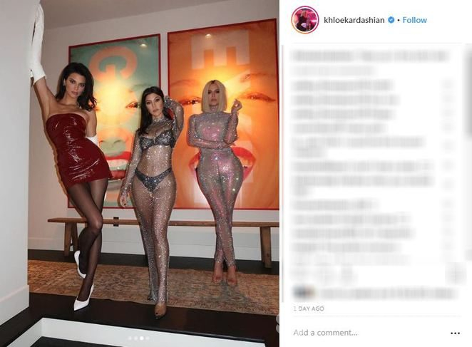 Khloe Kardashian'dan olay paylaşım!
