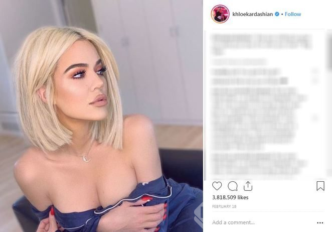Khloe Kardashian'dan olay paylaşım!
