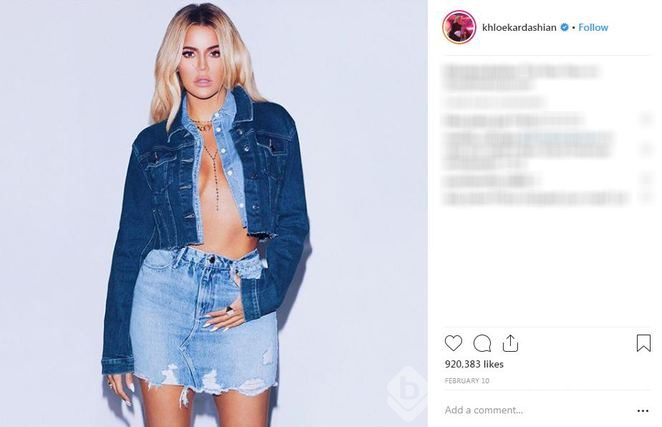 Khloe Kardashian'dan olay paylaşım!
