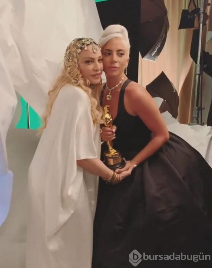 Madonna ve Lady Gaga 8 yıl aradan sonra barıştı
