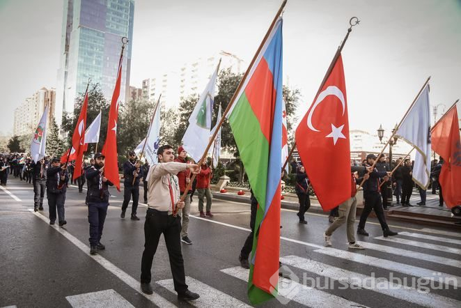 Hocalı kurbanları Ana Feryadı Anıtı'nda anıldı

