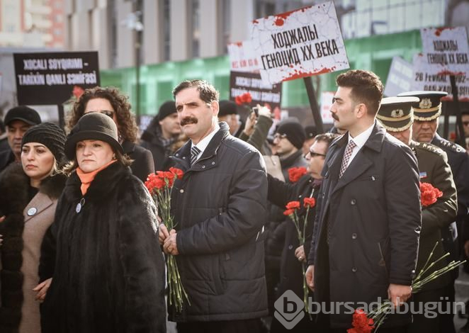Hocalı kurbanları Ana Feryadı Anıtı'nda anıldı
