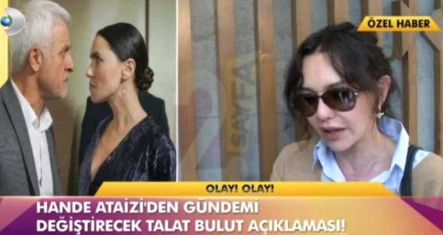 Hande Ataizi'den Talat Bulut'a Sert Cevap: Koca Adama Laf Söylemek Yakışıyor mu?