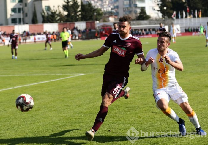 Galatasaray Hatay'da öldü öldü dirildi