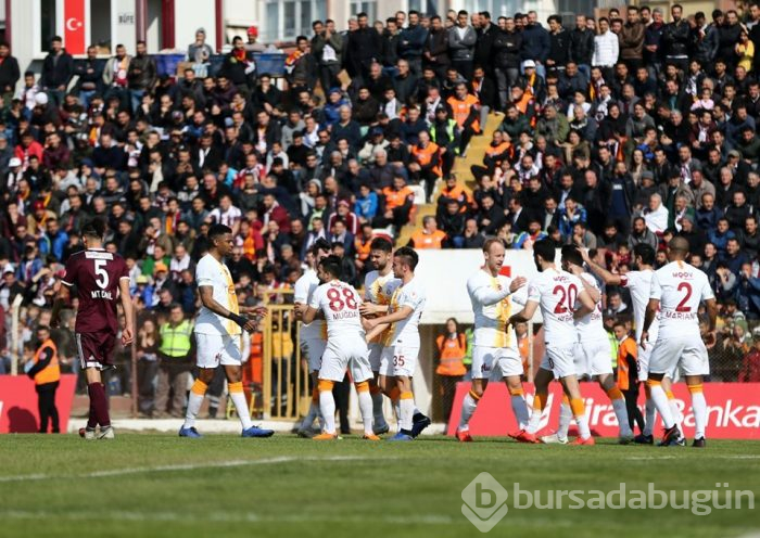 Galatasaray Hatay'da öldü öldü dirildi