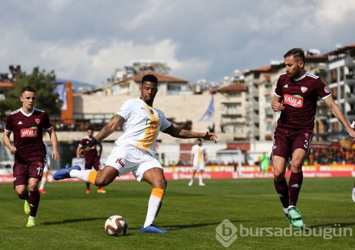 Galatasaray Hatay'da öldü öldü dirildi