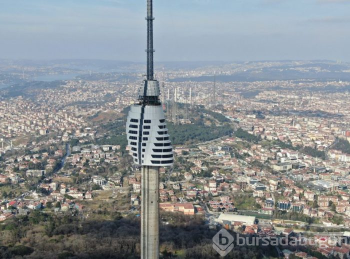 Çamlıca televizyon kulesinde yeni 5 kat yolda