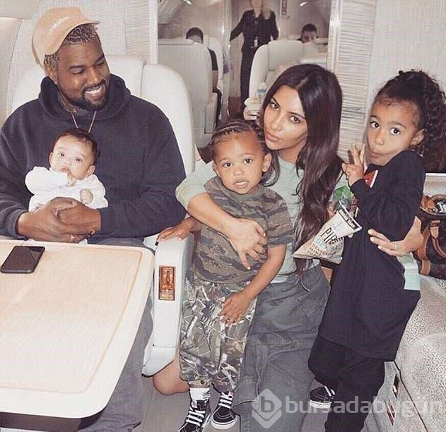 Kim Kardashian'ın 5 yaşındaki kızı dergiye kapak oldu