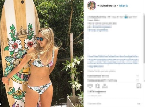 Instagram'ı sallayan sörf!

