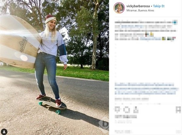 Instagram'ı sallayan sörf!

