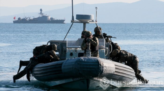 "Mavi Vatan 2019 Tatbikatı"nda denizaltı kurtarma safhası başladı

