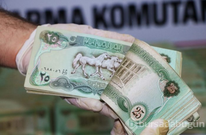 Yasadışı yollardan Türkiye'ye getirilen 1 milyon Irak dinarı ele geçirildi