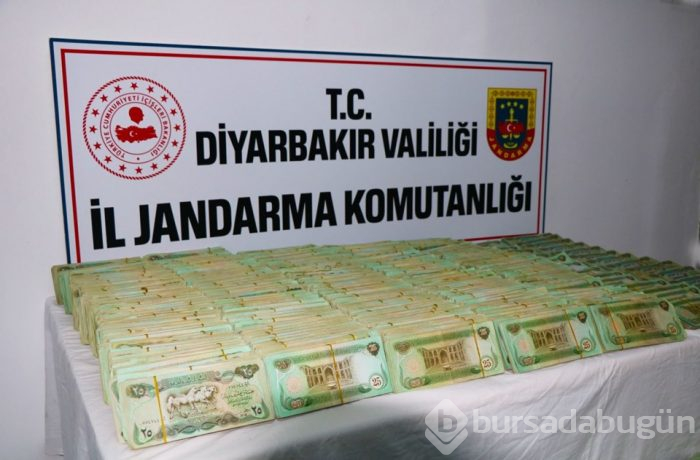 Yasadışı yollardan Türkiye'ye getirilen 1 milyon Irak dinarı ele geçirildi
