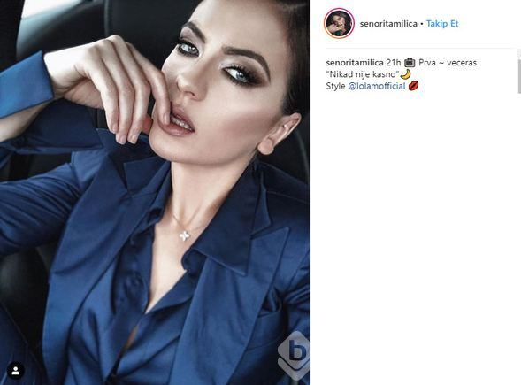 Milica Pavlovic, Alanya'da klip çekecek
