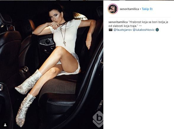 Milica Pavlovic, Alanya'da klip çekecek
