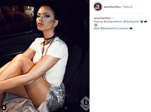 Milica Pavlovic, Alanya'da klip çekecek

