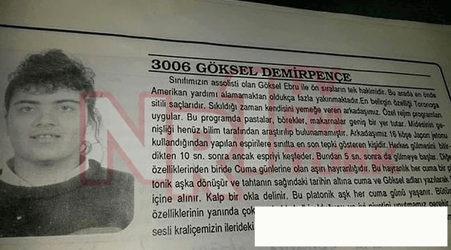 Ünlülerin gerçek yüzünü yıllıkları ortaya çıkardı!

