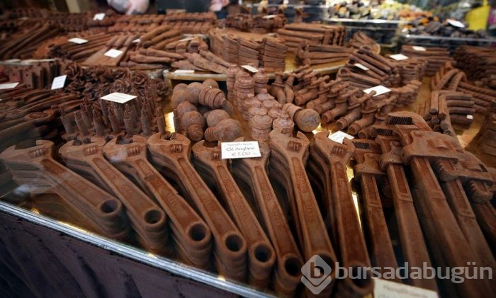 Gördüklerinizin hepsi çikolatadan yapıldı...
