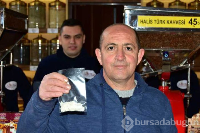 Damla sakızının kilosu 1700 lira
