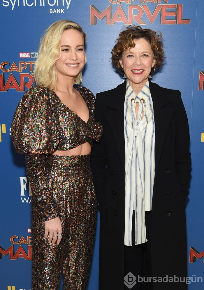Brie Larson Captain Marvel galasında