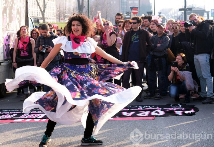 '8 Mart Dünya Kadınlar Günü'nden renkli kareler