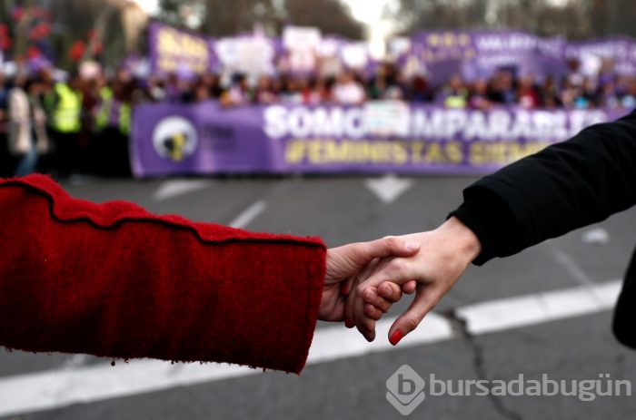 '8 Mart Dünya Kadınlar Günü'nden renkli kareler