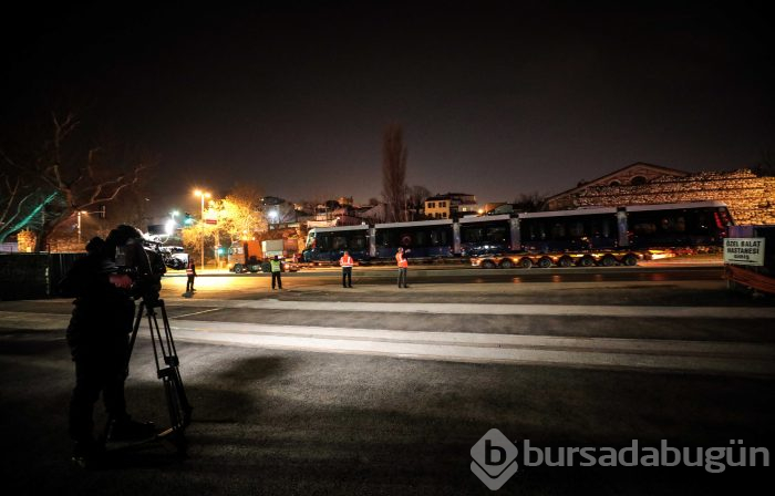 Eminönü-Alibeyköy tramvay hattında test sürüşü başlıyor
