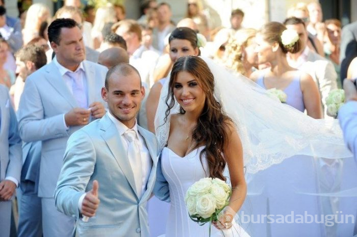 Ayrılık Wesley Sneijder'e pahalıya patladı (Mal paylaşımı detayları)