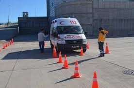 Aydın'da ambulans sürüş eğitim teknikleri devam ediyor
