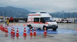 Aydın'da ambulans sürüş eğitim teknikleri devam ediyor
