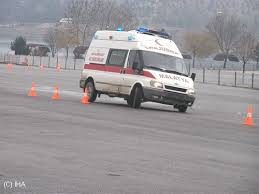 Aydın'da ambulans sürüş eğitim teknikleri devam ediyor
