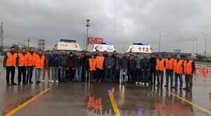 Aydın'da ambulans sürüş eğitim teknikleri devam ediyor
