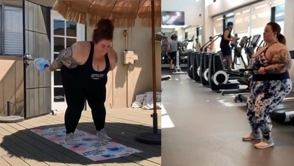 Büyük beden model kilolarını eleştirenlere böyle yanıt verdi: Günde iki saat spor yapıyorum!
